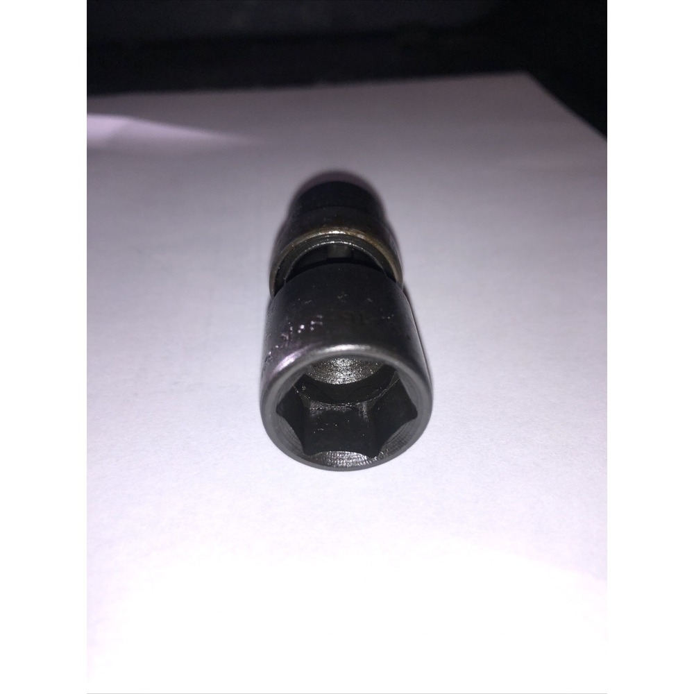 9/16" Std SK Tools Universal Flex Swivel Impact Socket 6pt 1/4" Drive 32318 USA - Picture 2 of 4